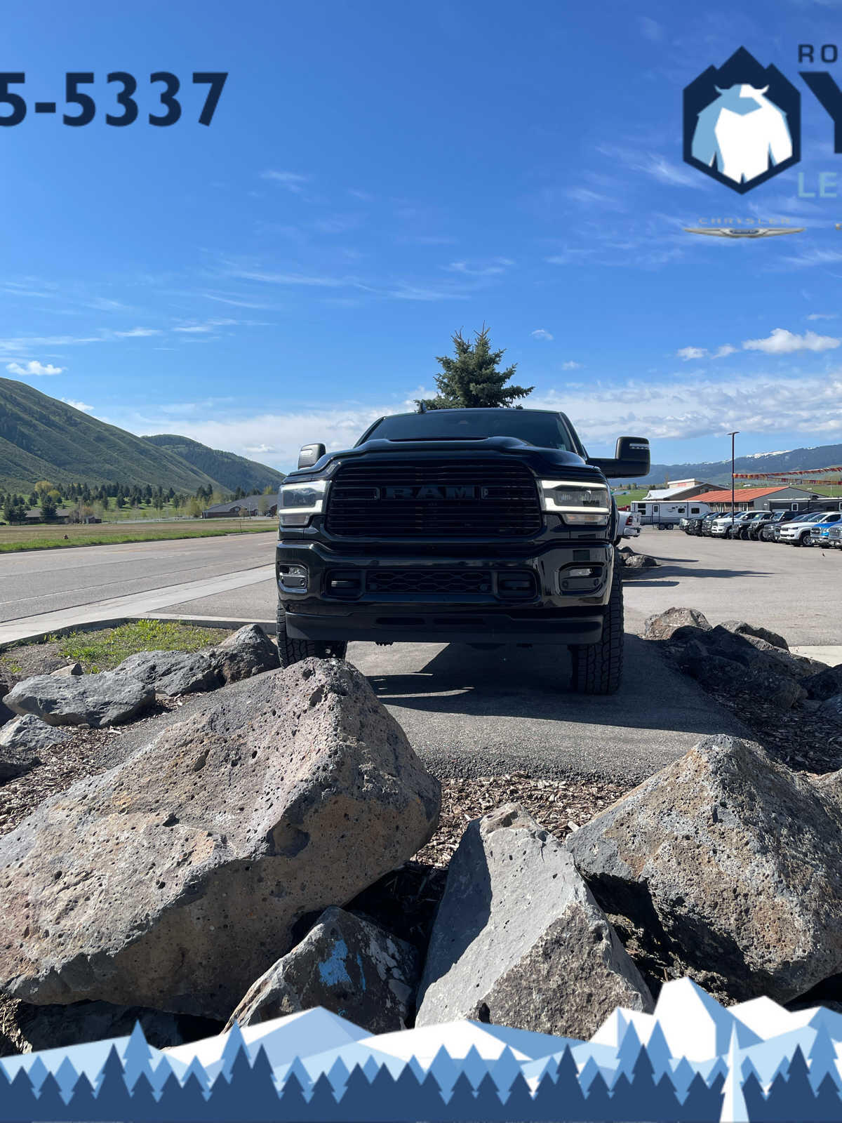 Used 2024 RAM Ram 3500 Pickup Laramie with VIN 3C63R3MLXRG167944 for sale in Jackson, WY