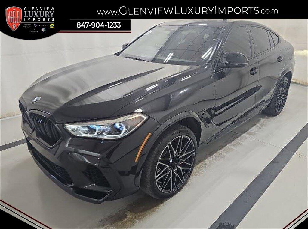 Used 2022 BMW X6 M Base with VIN 5YMCY0C01N9K85738 for sale in Glenview, IL