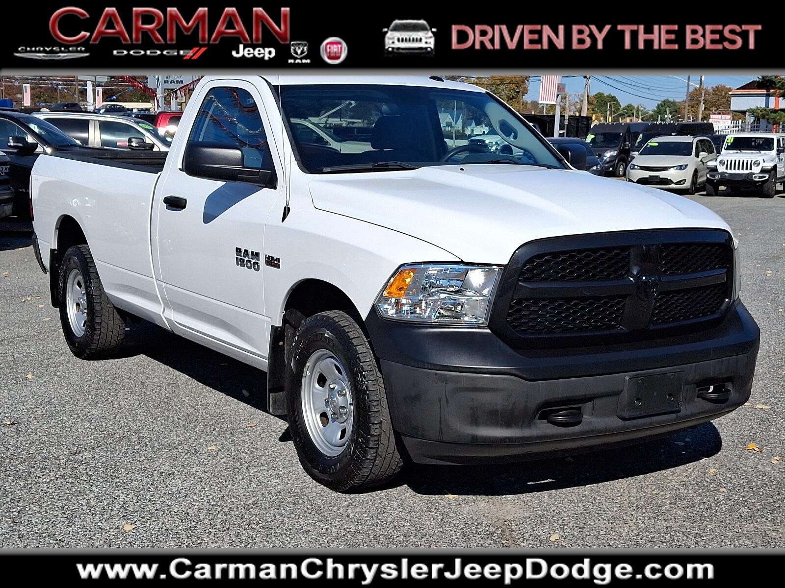 Used 2017 RAM Ram 1500 Pickup Tradesman with VIN 3C6JR7DT9HG656221 for sale in New Castle, DE