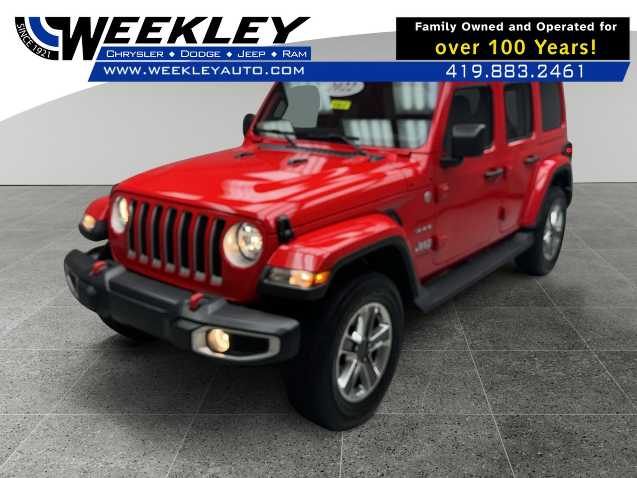 2022 Jeep Wrangler Unlimited Sahara