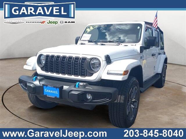 Used 2024 Jeep Wrangler 4xe Sports S 4XE with VIN 1C4RJXN69RW227403 for sale in Norwalk, CT