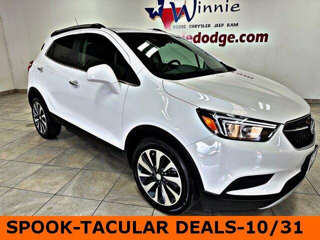 Used 2021 Buick Encore Preferred with VIN KL4CJASB5MB358813 for sale in Winnie, TX