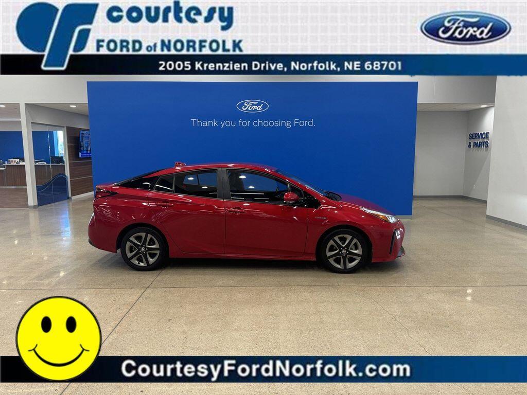 Used 2019 Toyota Prius XLE with VIN JTDKARFU1K3098025 for sale in Norfolk, NE