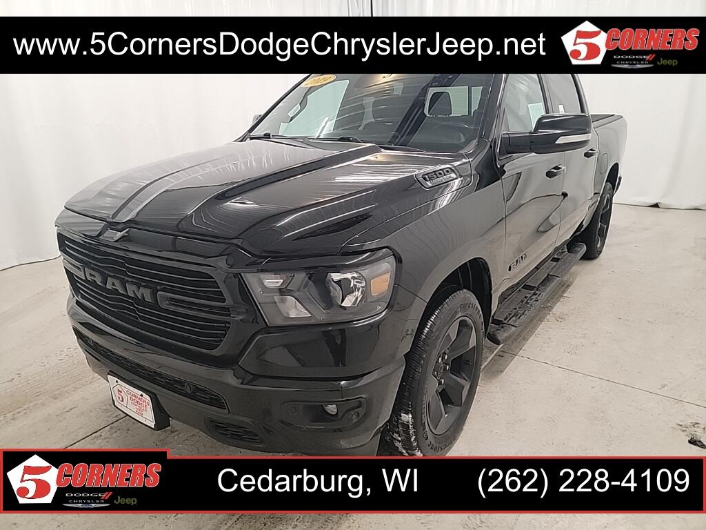 Used 2019 RAM Ram 1500 Pickup Big Horn/Lone Star with VIN 1C6SRFFT8KN710442 for sale in Cedarburg, WI