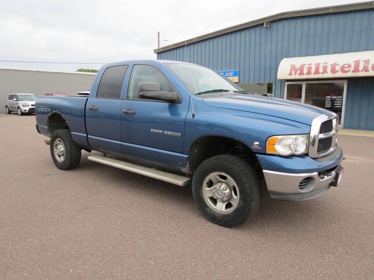 Used 2005 Dodge Ram 2500 Pickup SLT with VIN 3D7KS28C35G829425 for sale in Fairmont, Minnesota