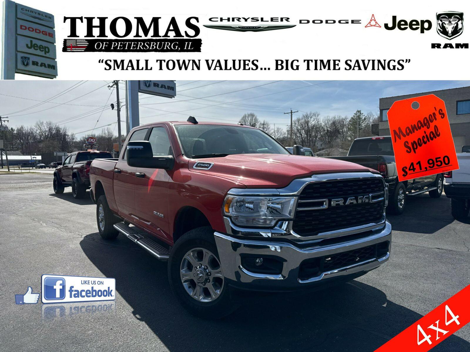 2024 RAM 2500 Big Horn 4X4 Crew Cab SWB's photo