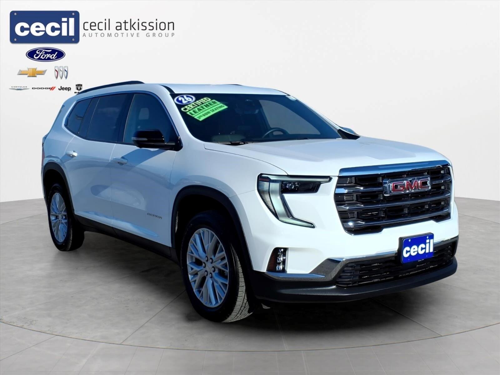 2026 GMC Acadia