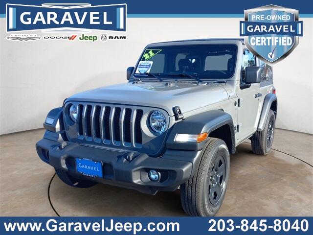 Used 2021 Jeep Wrangler Sport with VIN 1C4GJXAG7MW850971 for sale in Norwalk, CT