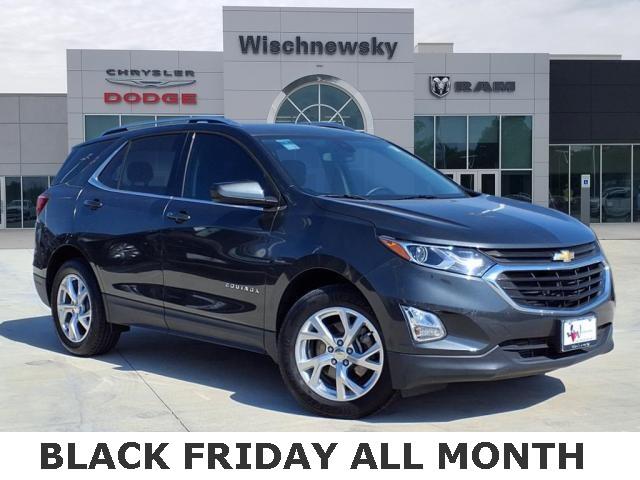 Used 2020 Chevrolet Equinox LT with VIN 2GNAXVEX3L6262228 for sale in Huntsville, TX