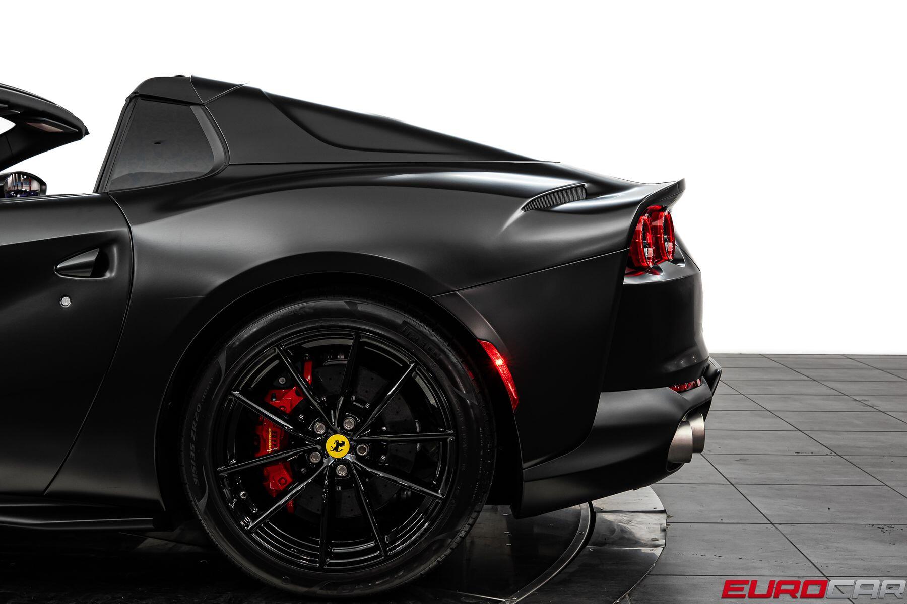 2022 Ferrari 812 GTS *FULL BODY MATTE BLACK WRAP * FRONT LIFT*Image 16
