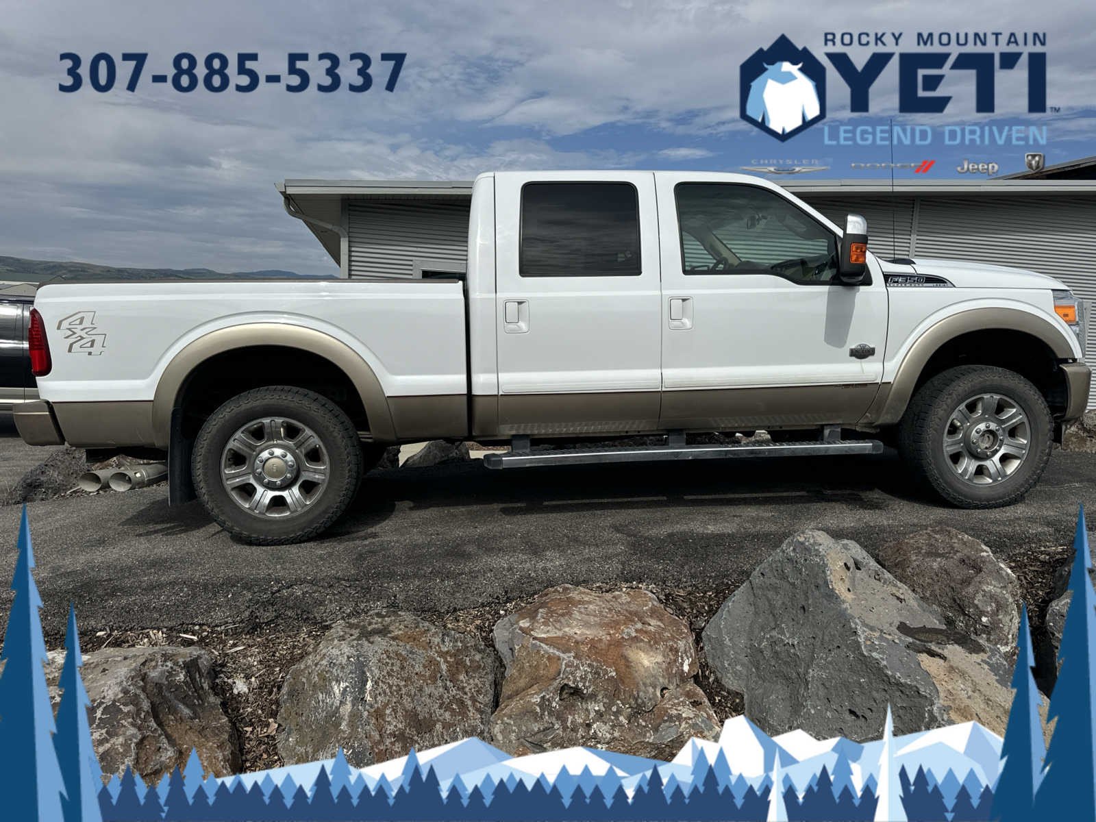 Used 2012 Ford F-350 Super Duty King Ranch with VIN 1FT8W3BT9CEA21477 for sale in Afton, WY