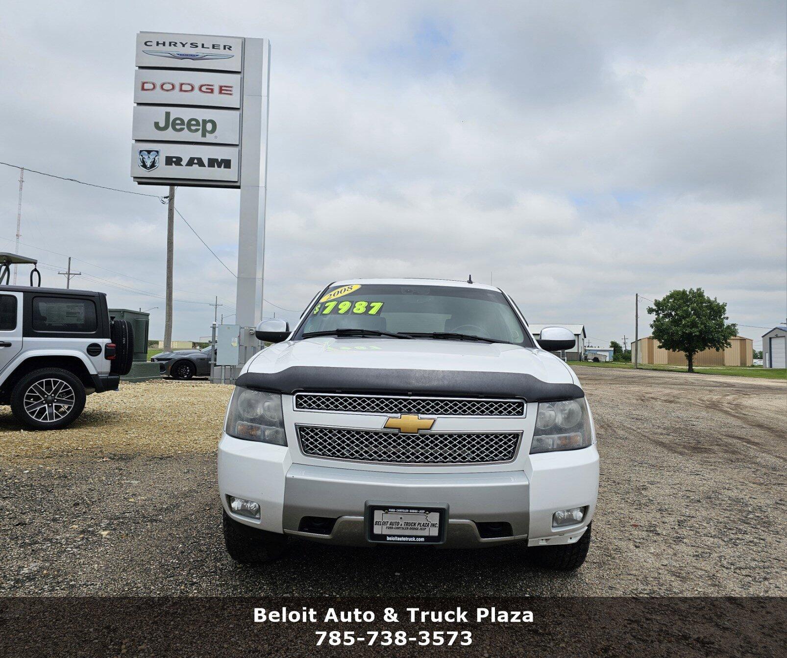 Used 2008 Chevrolet Tahoe LS with VIN 1GNFK13048R167305 for sale in Beloit, KS