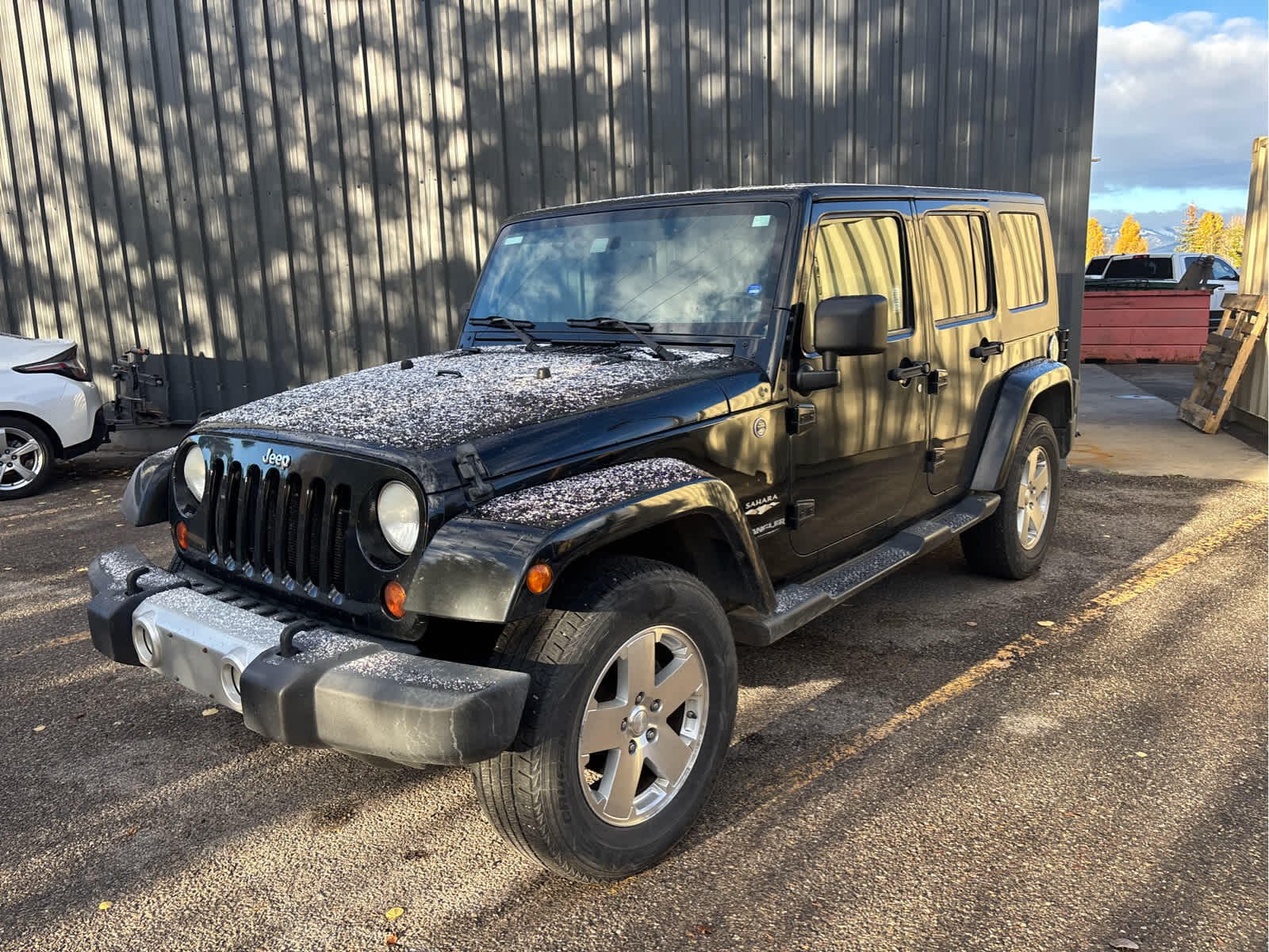 Used 2009 Jeep Wrangler Unlimited Sahara with VIN 1J8GA59169L772625 for sale in Jackson, WY