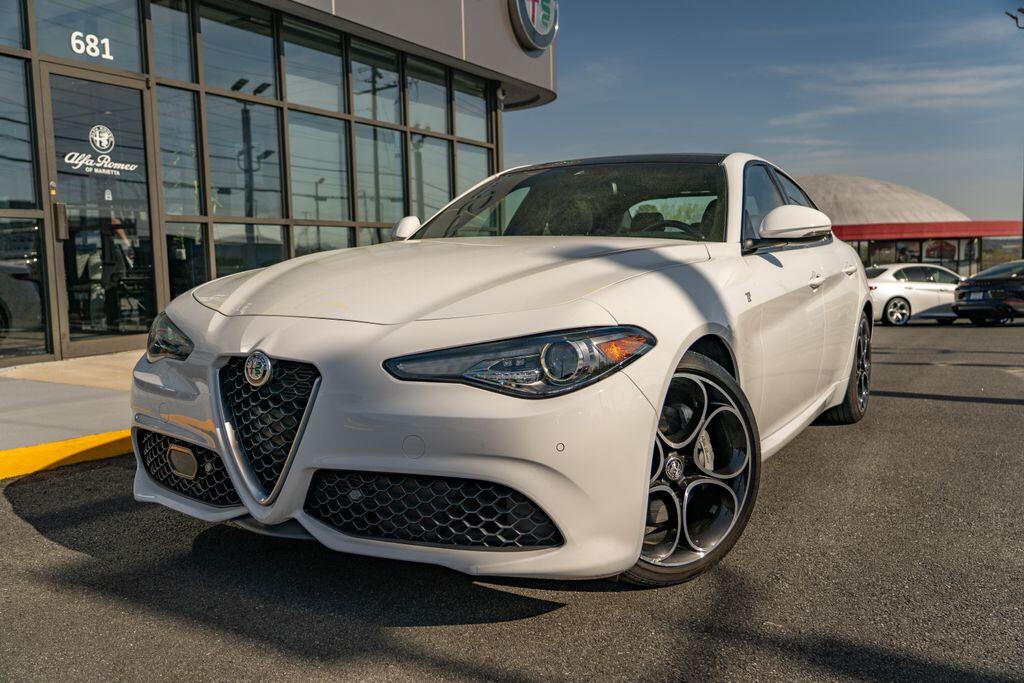 Used 2023 Alfa Romeo Giulia Ti with VIN ZARFAMBN4P7667376 for sale in Marietta, GA