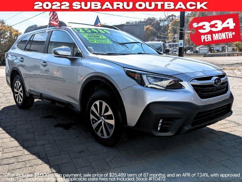 Used 2022 Subaru Outback Premium with VIN 4S4BTADC8N3136257 for sale in Tamaqua, PA