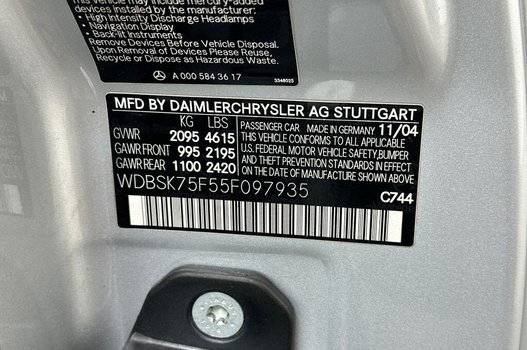 2005 Mercedes-Benz SL-Class SL500 - Photo 26