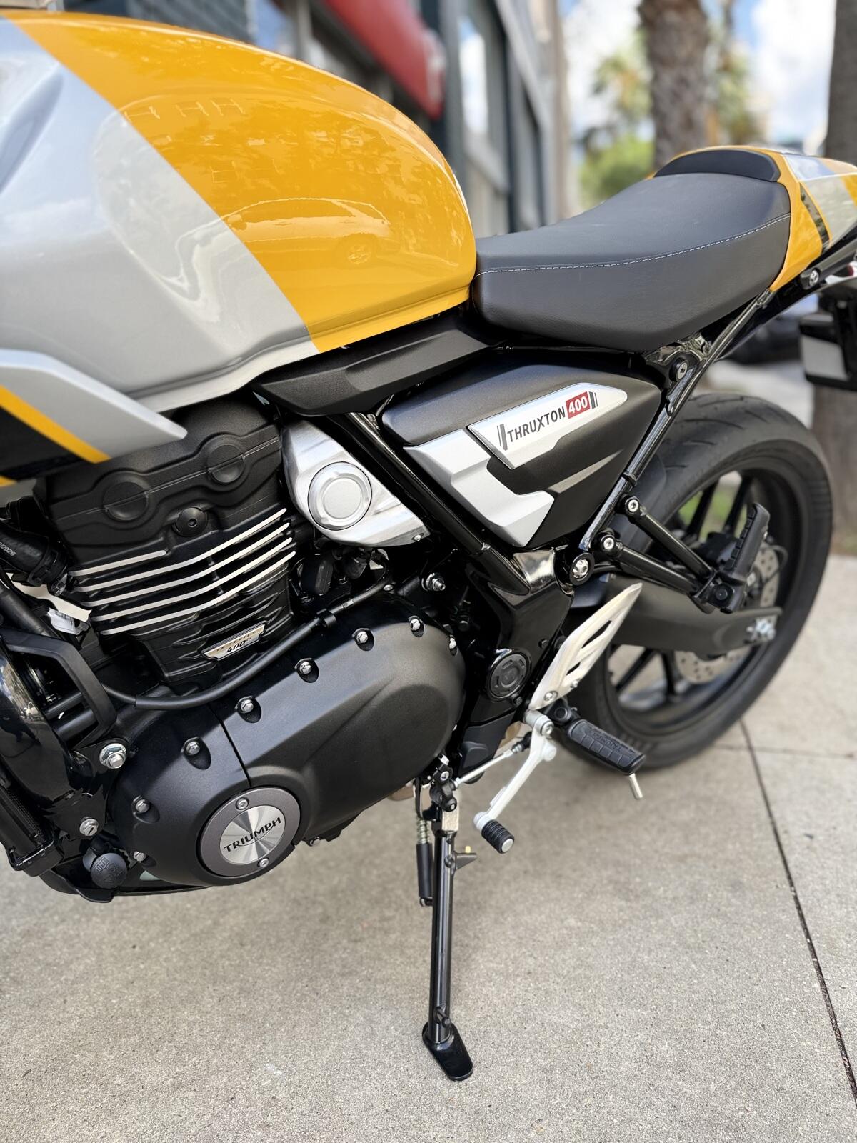 New 2026 Triumph THRUXTON 400 