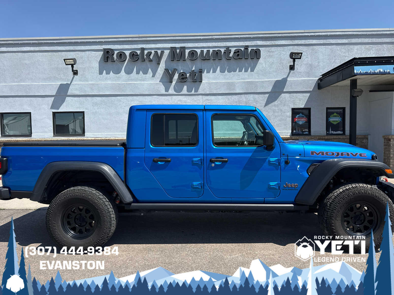 Used 2023 Jeep Gladiator Mojave with VIN 1C6JJTEG4PL570902 for sale in Jackson, WY