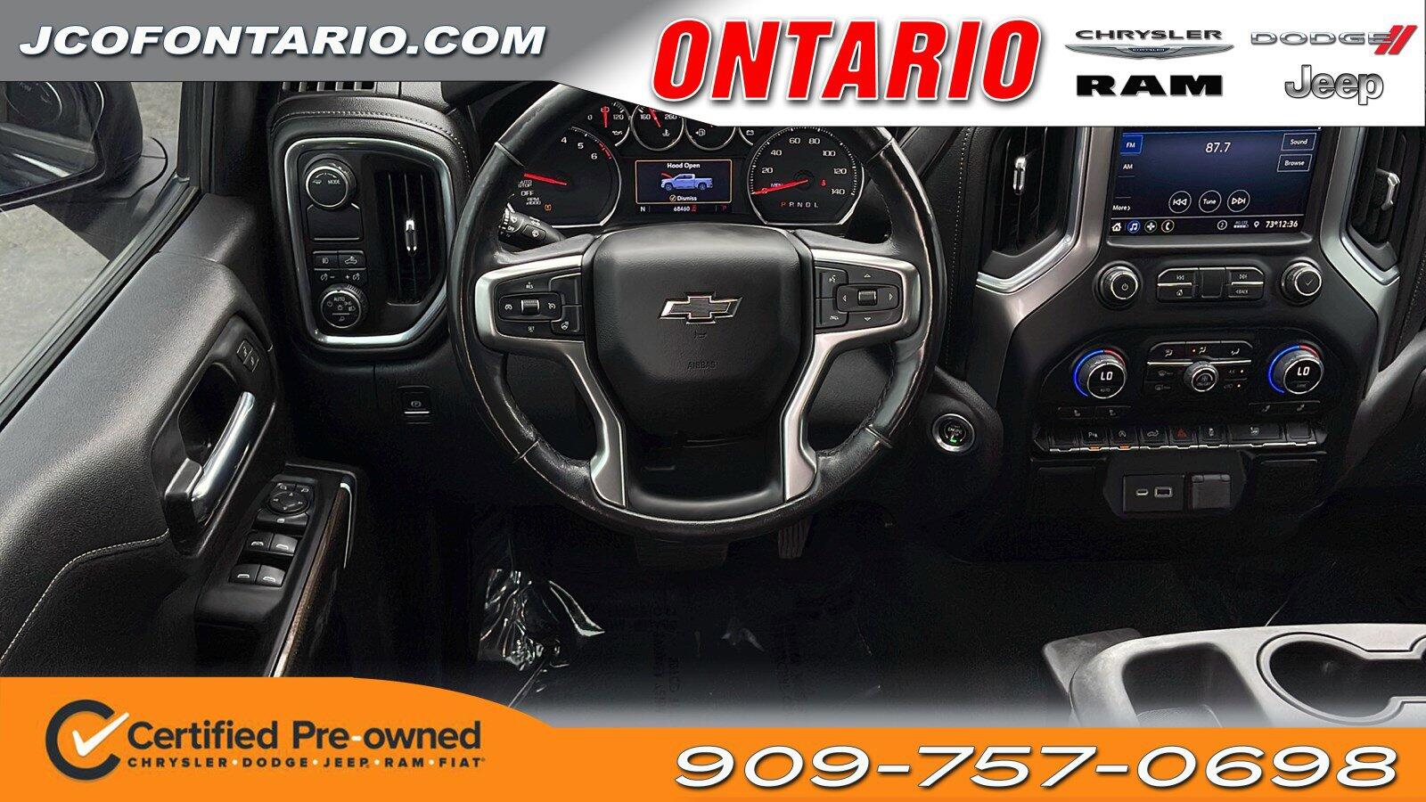 Used 2020 Chevrolet Silverado 1500 RST with VIN 3GCPWDED2LG426000 for sale in Ontario, CA