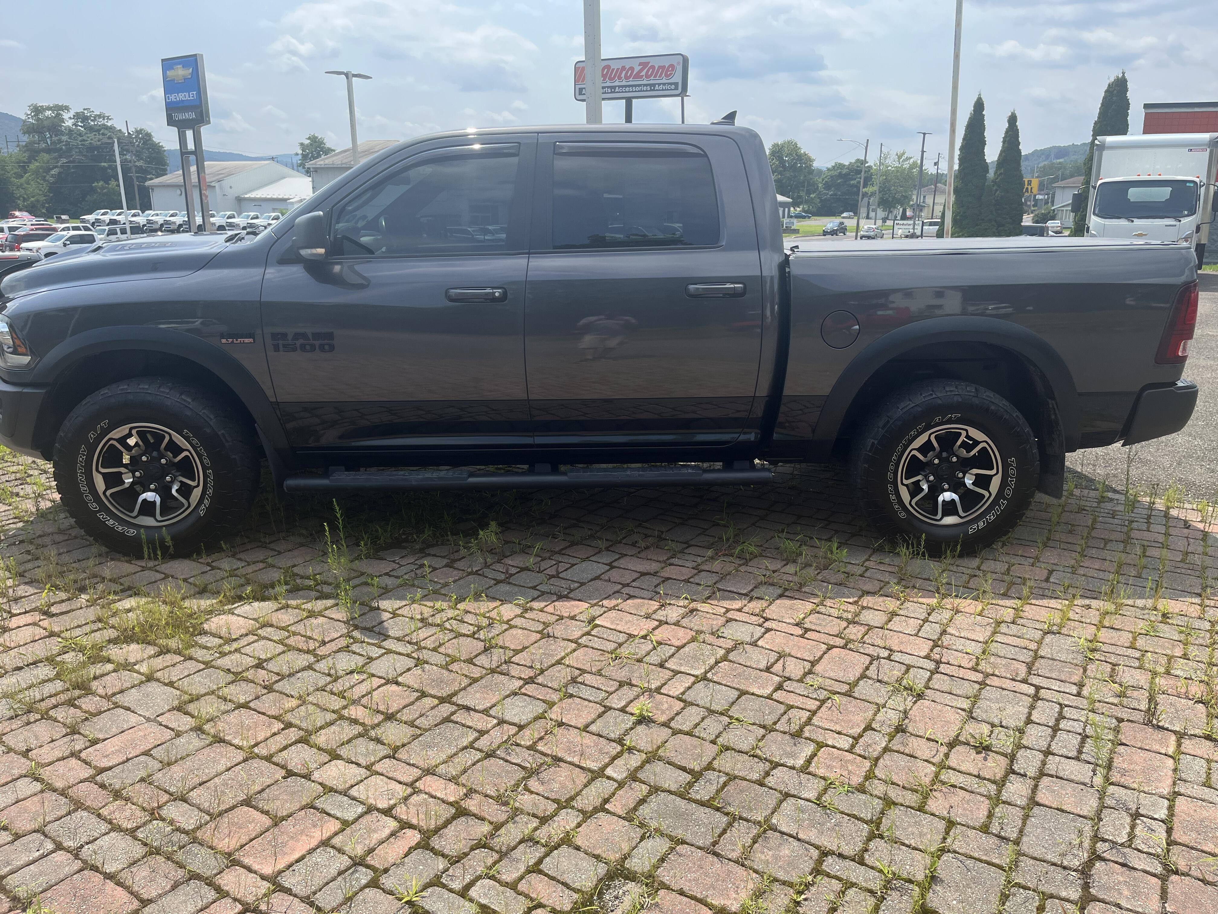 Used 2017 RAM Ram 1500 Pickup Rebel with VIN 1C6RR7YT4HS851293 for sale in Towanda, PA