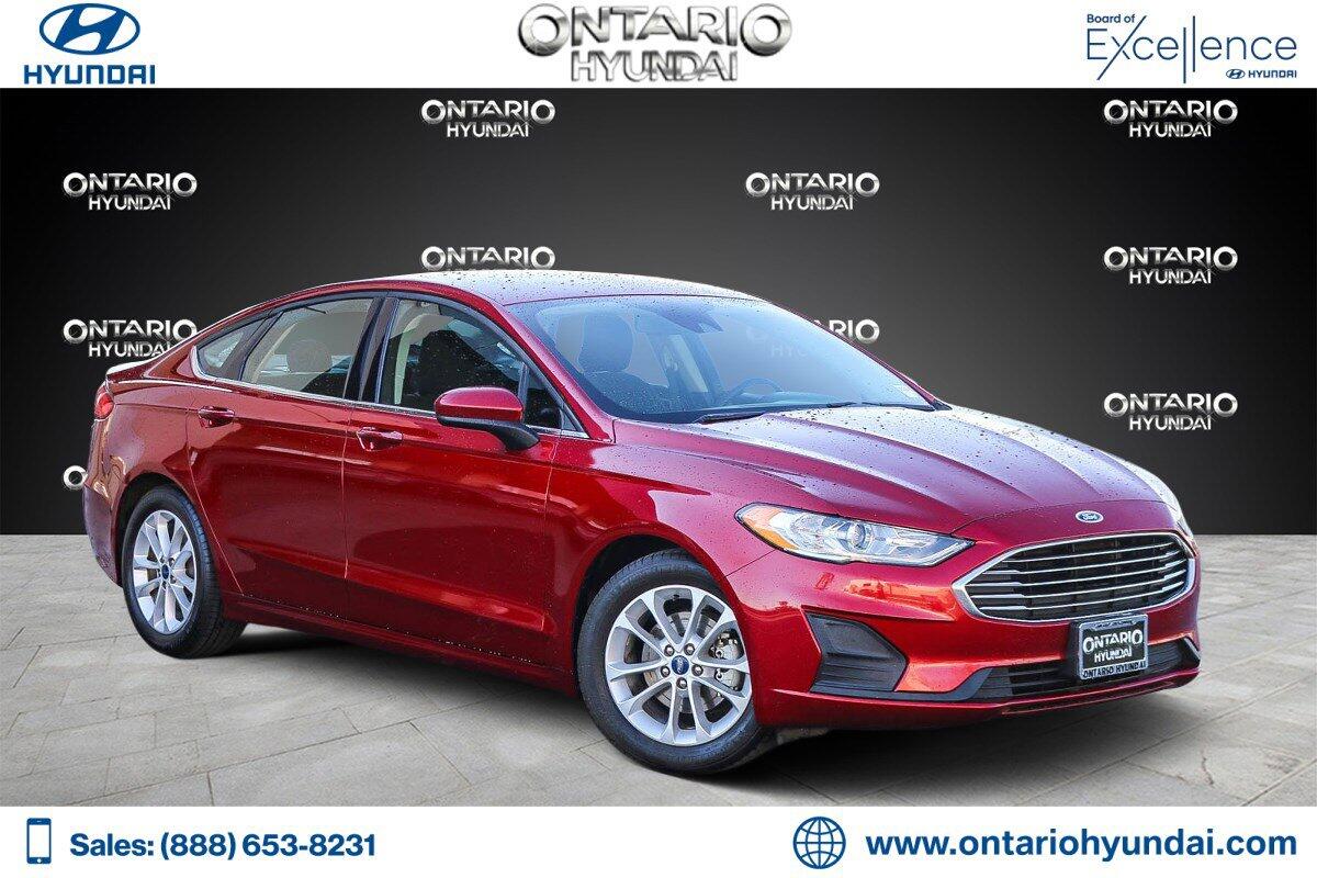 Used 2019 Ford Fusion SE with VIN 3FA6P0HD9KR134849 for sale in Ontario, CA