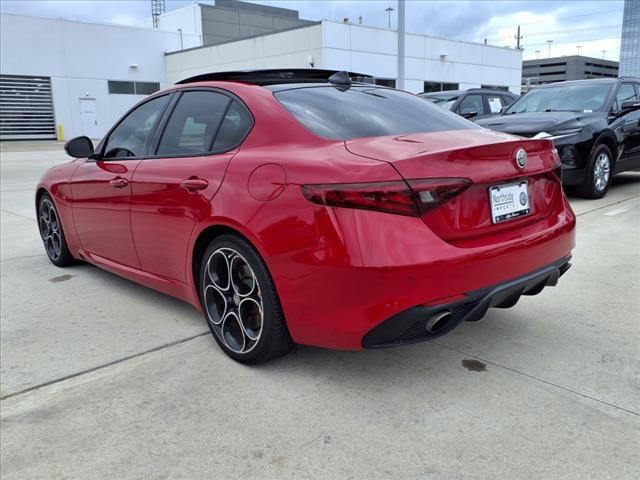 Used 2019 Alfa Romeo Giulia Ti Sport with VIN ZARFAMBN1K7611629 for sale in Spring, TX