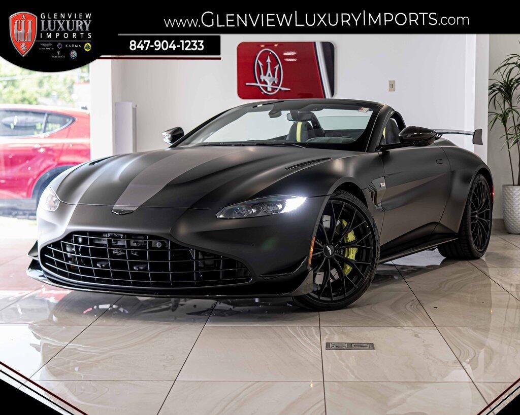 Used 2023 Aston Martin Vantage F1 with VIN SCFSMGBWXPGP51021 for sale in Glenview, IL