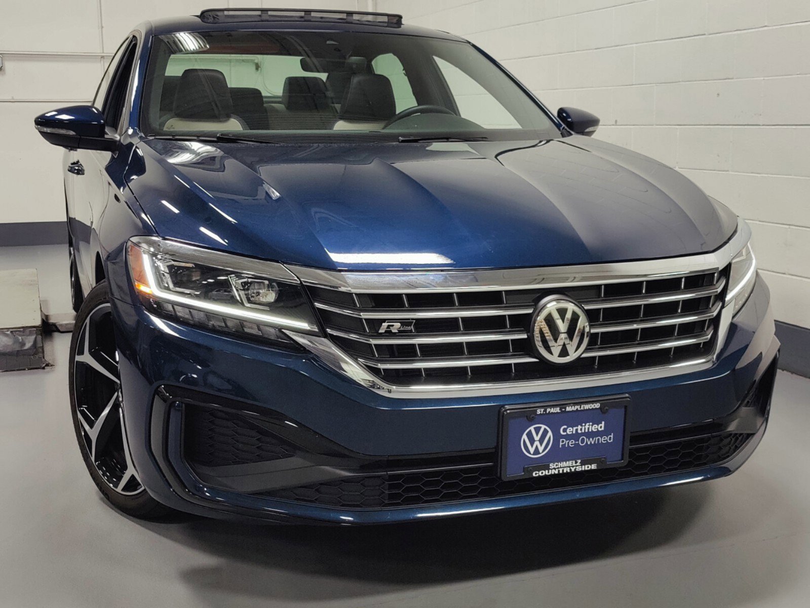 Used 2021 Volkswagen Passat R-Line with VIN 1VWMA7A37MC011434 for sale in Maplewood, Minnesota