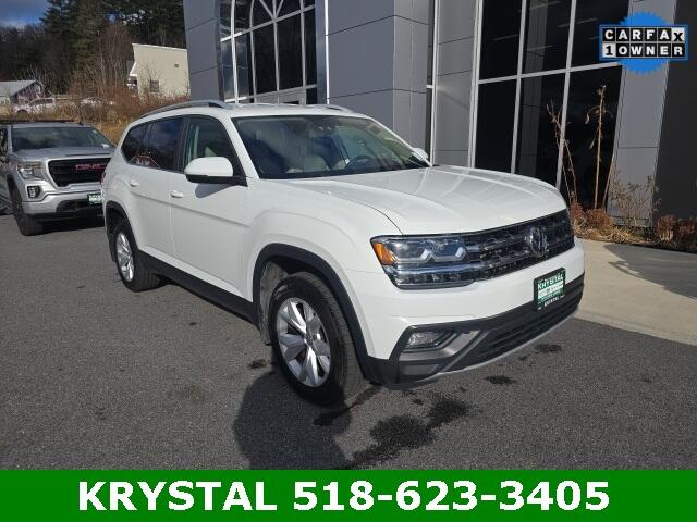 Used 2018 Volkswagen Atlas SE with VIN 1V2KR2CA3JC541332 for sale in Warrensburg, NY