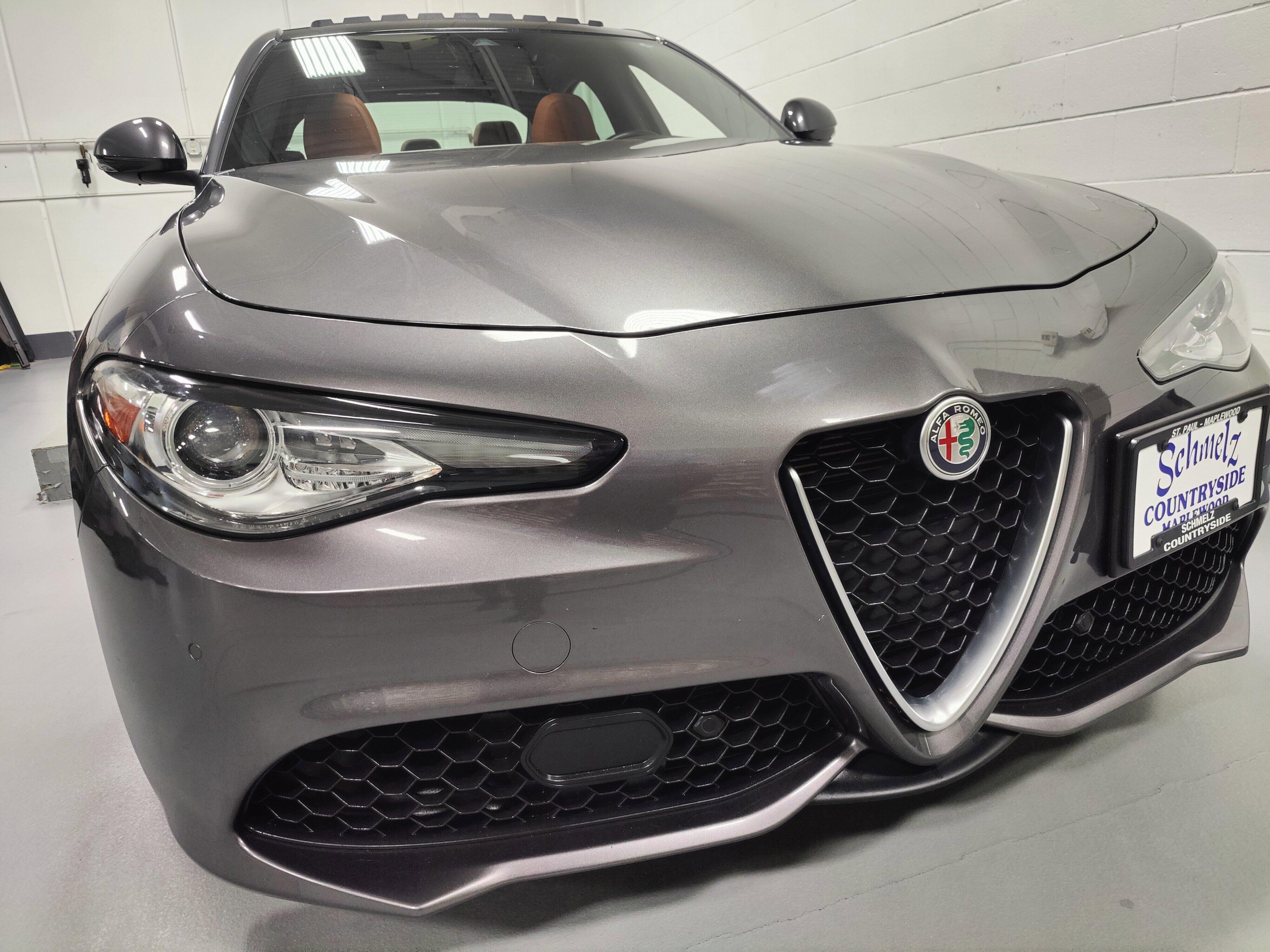 Used 2020 Alfa Romeo Giulia Ti Sport with VIN ZARFANBN7L7629575 for sale in Maplewood, Minnesota