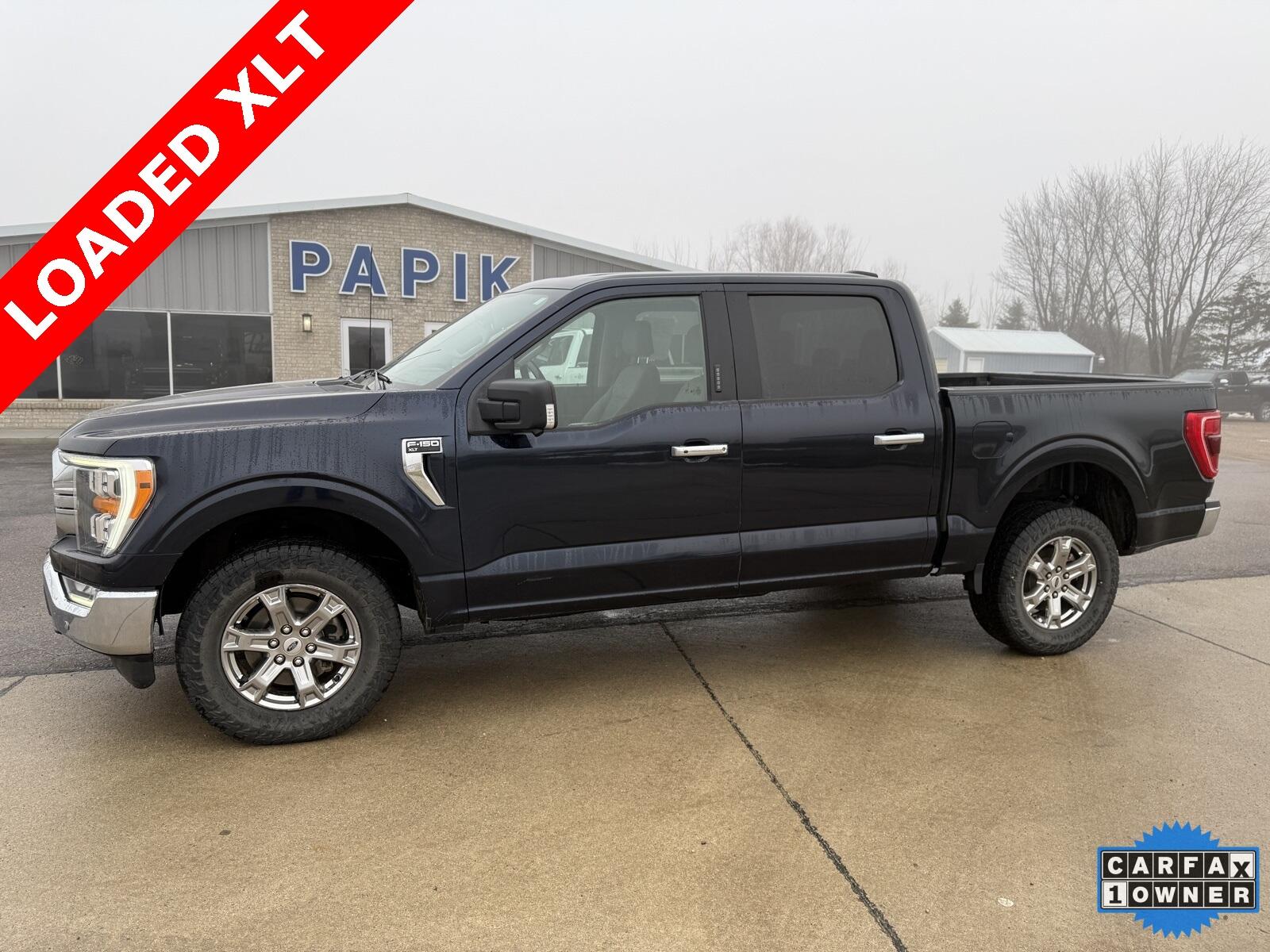 Used 2022 Ford F-150 XLT with VIN 1FTFW1E80NFA86220 for sale in Luverne, Minnesota