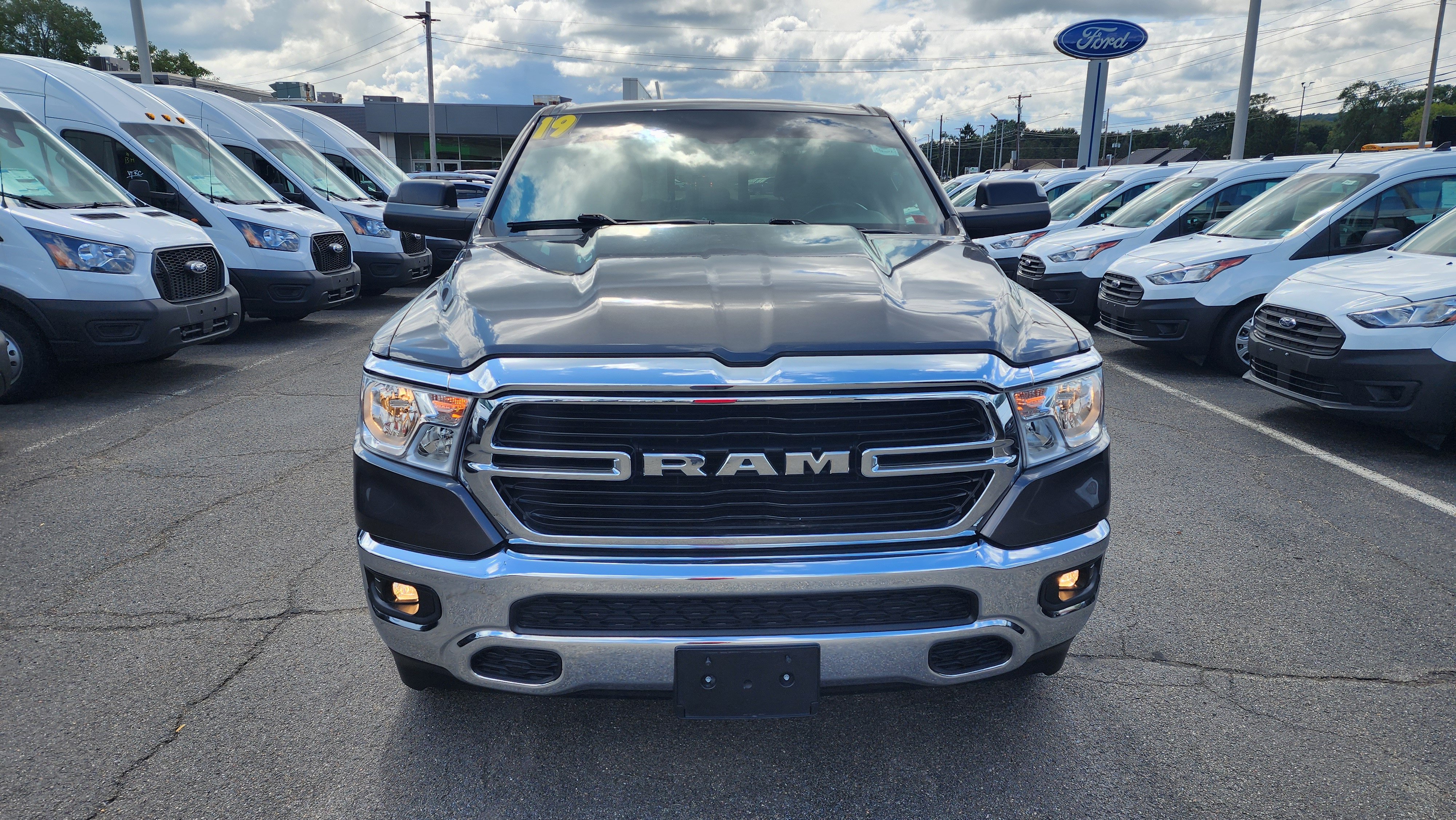 Used 2019 RAM Ram 1500 Pickup Big Horn/Lone Star with VIN 1C6SRFBT8KN911358 for sale in Elmira, NY