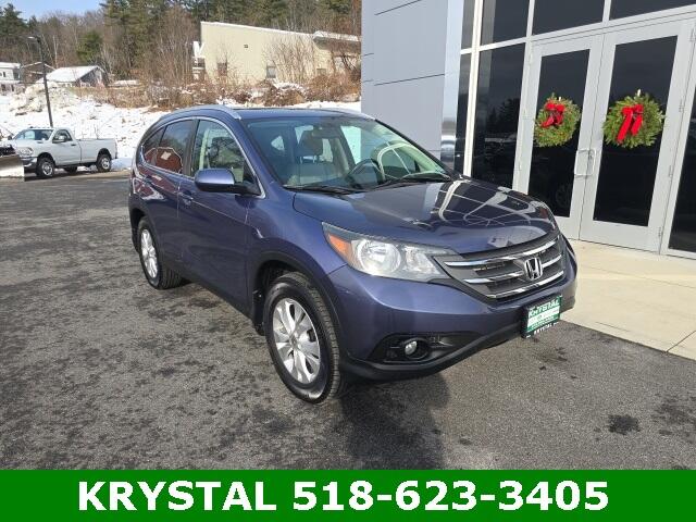 Used 2014 Honda CR-V EX-L with VIN 2HKRM4H76EH678024 for sale in Warrensburg, NY