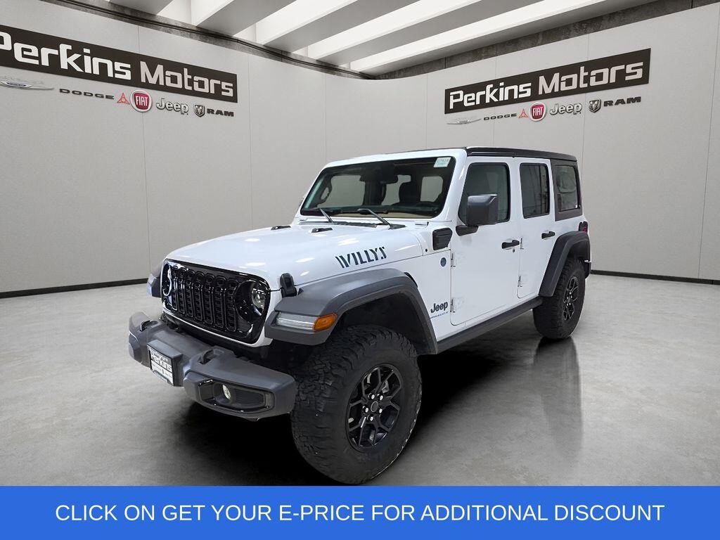2025 Jeep Wrangler 4xE Willys 4xe