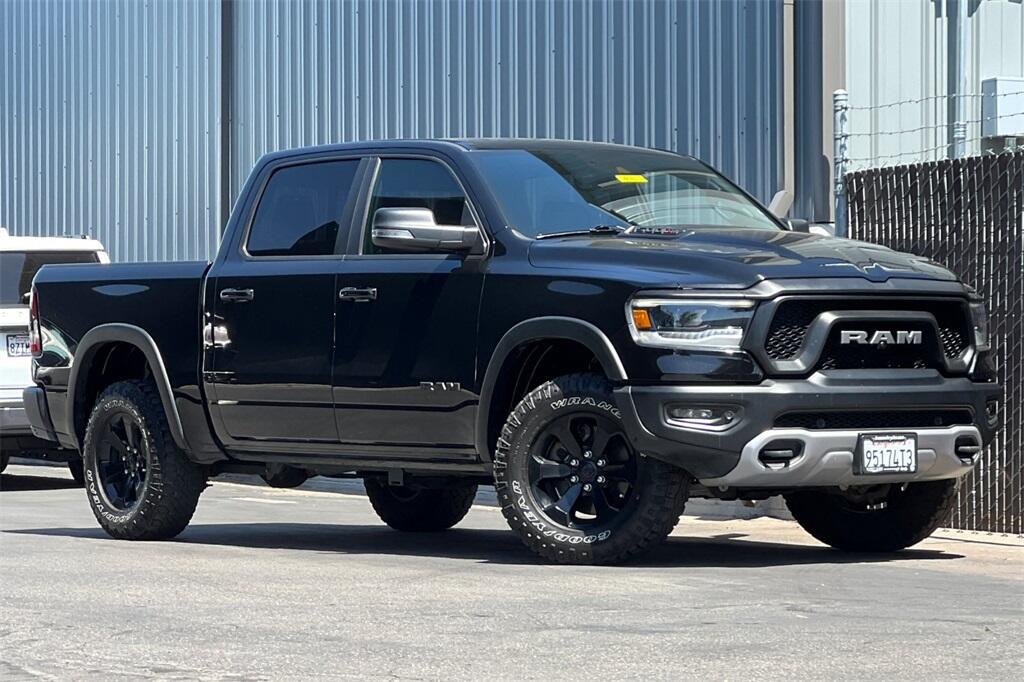 Used 2021 RAM Ram 1500 Pickup Rebel with VIN 1C6SRFLM6MN529002 for sale in Fresno, CA