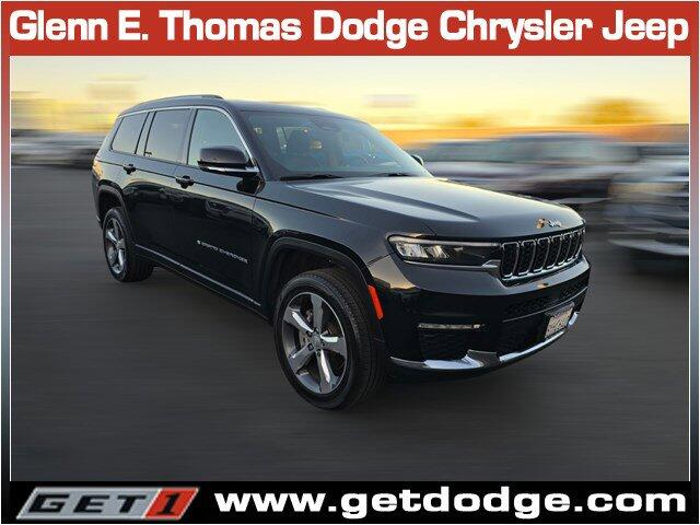 Used 2021 Jeep Grand Cherokee L Limited with VIN 1C4RJJBG8M8143161 for sale in Signal Hill, CA