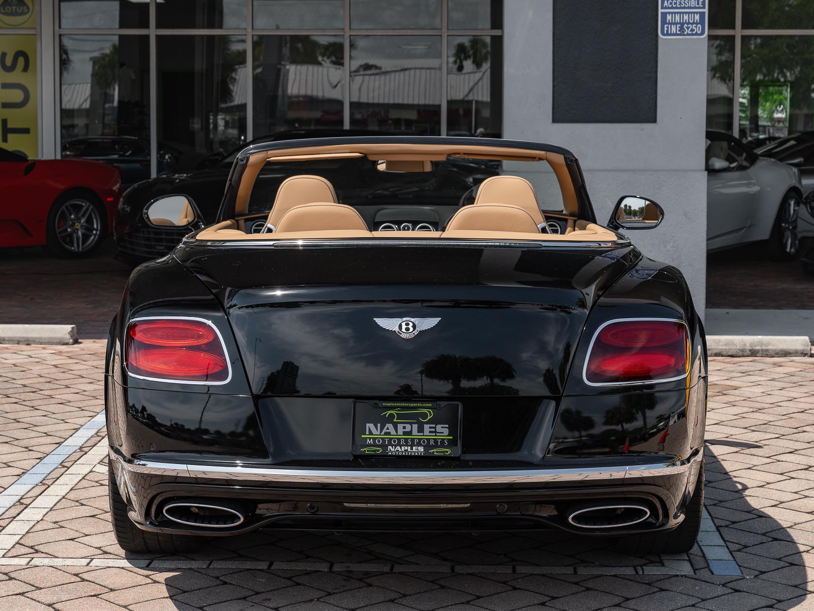 Used 2016 Bentley Continental GT GTC Speed