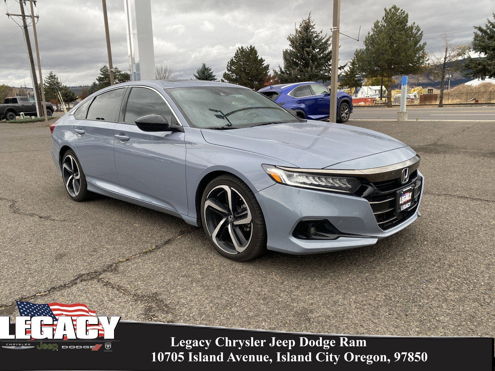 Used 2022 Honda Accord Sport with VIN 1HGCV2F31NA004976 for sale in Island City, OR