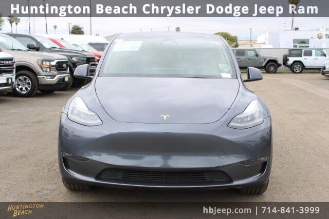 Used 2023 Tesla Model Y Long Range with VIN 7SAYGDEEXPA209154 for sale in Huntington Beach, CA