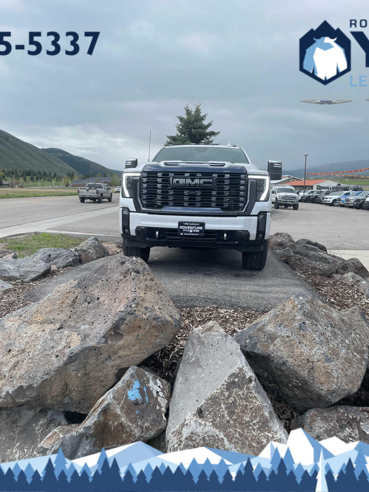 Used 2024 GMC Sierra 2500HD Denali Ultimate with VIN 1GT49XEY2RF290427 for sale in Jackson, WY