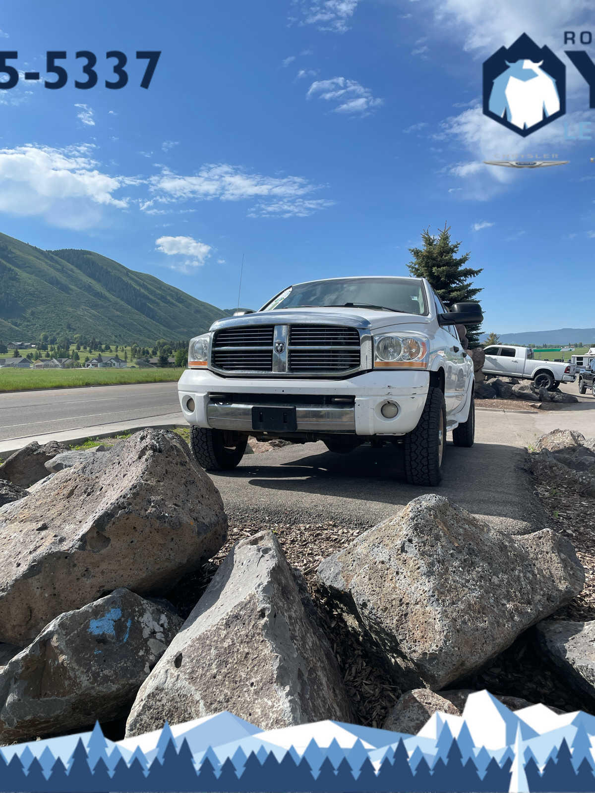 Used 2006 Dodge Ram 2500 Pickup Laramie with VIN 3D7KS29C76G230303 for sale in Jackson, WY