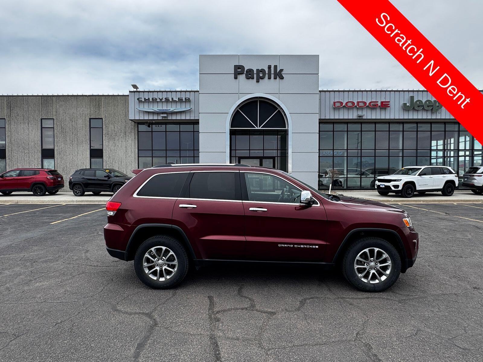 Used 2016 Jeep Grand Cherokee Limited with VIN 1C4RJFBG9GC323747 for sale in Luverne, Minnesota
