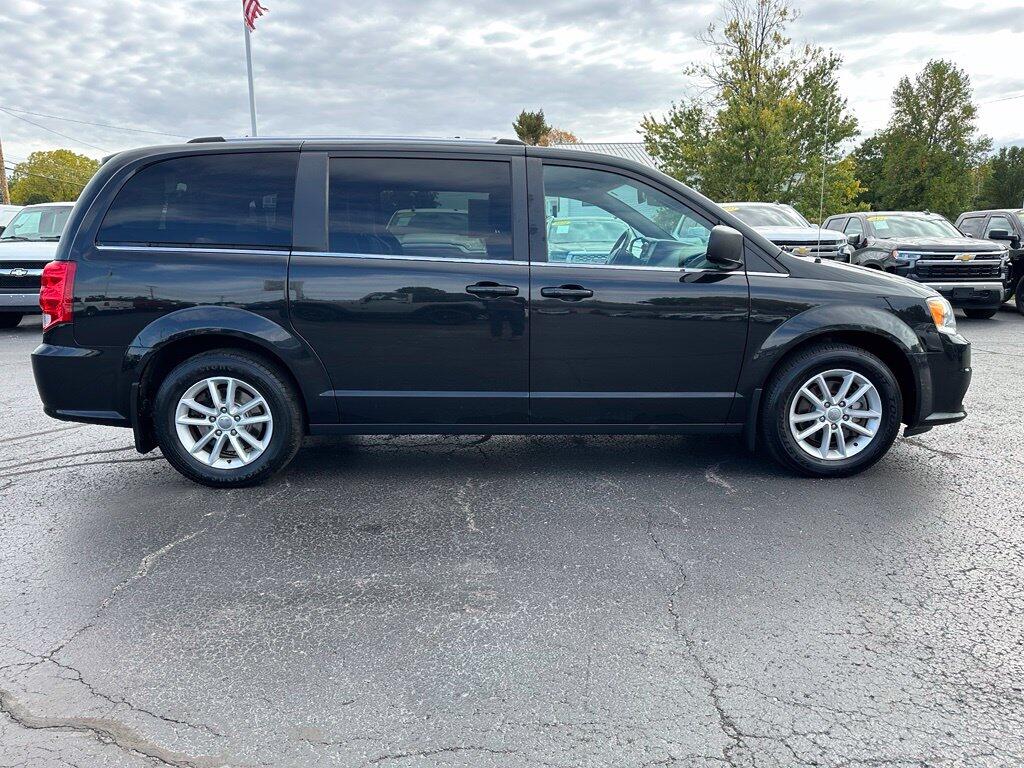 Used 2019 Dodge Grand Caravan SXT with VIN 2C4RDGCGXKR583859 for sale in Angola, IN