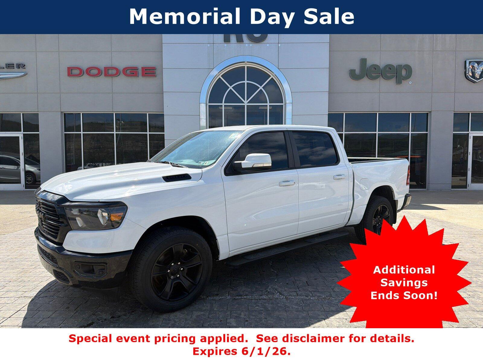 2020 RAM 1500 Big Horn/Lone Star 4x4 Crew Cab 5'7's photo