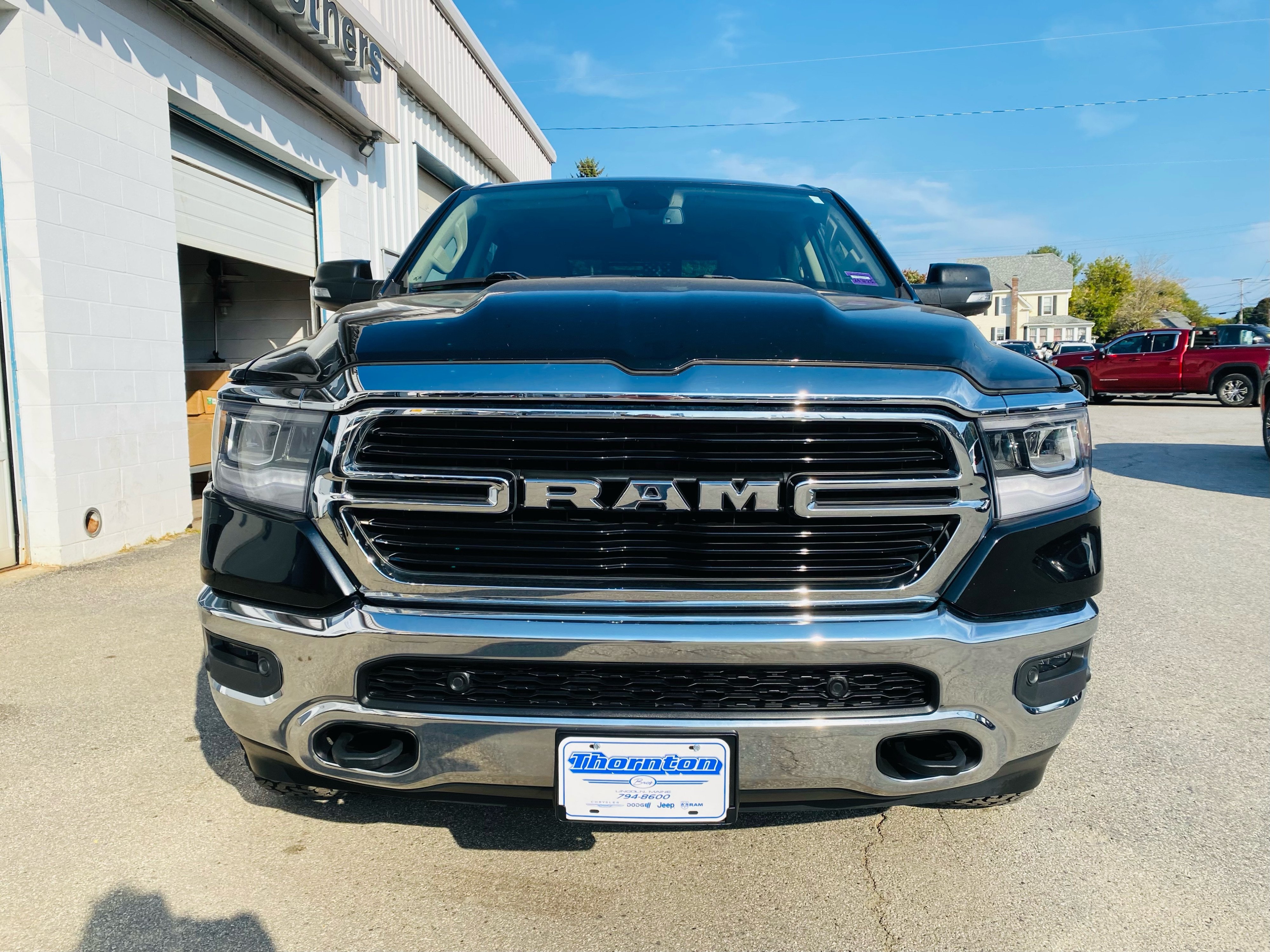 Certified 2019 RAM Ram 1500 Pickup Big Horn/Lone Star with VIN 1C6SRFFT4KN573774 for sale in Lincoln, ME