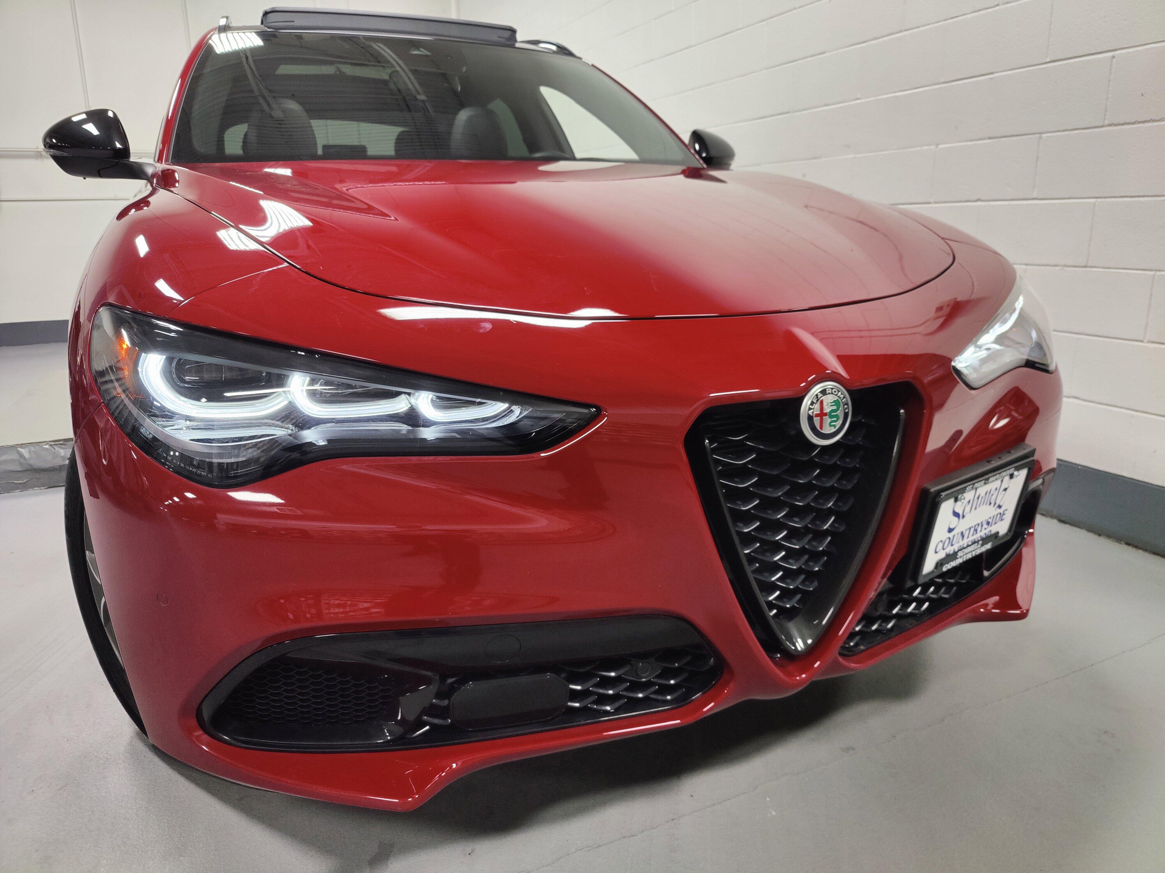 Used 2024 Alfa Romeo Stelvio Sprint with VIN ZASPAKAN0R7D80583 for sale in Maplewood, Minnesota