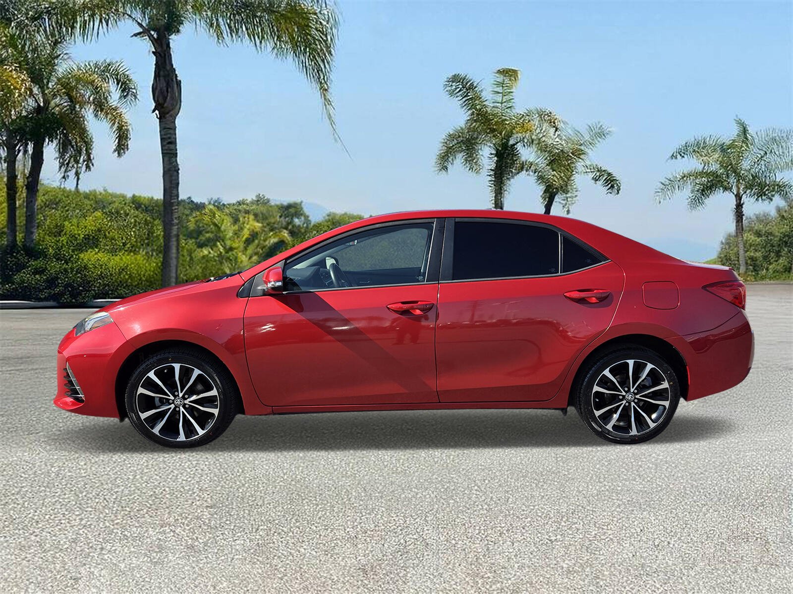 Used 2017 Toyota Corolla XSE with VIN 5YFBURHE4HP608316 for sale in Downey, CA