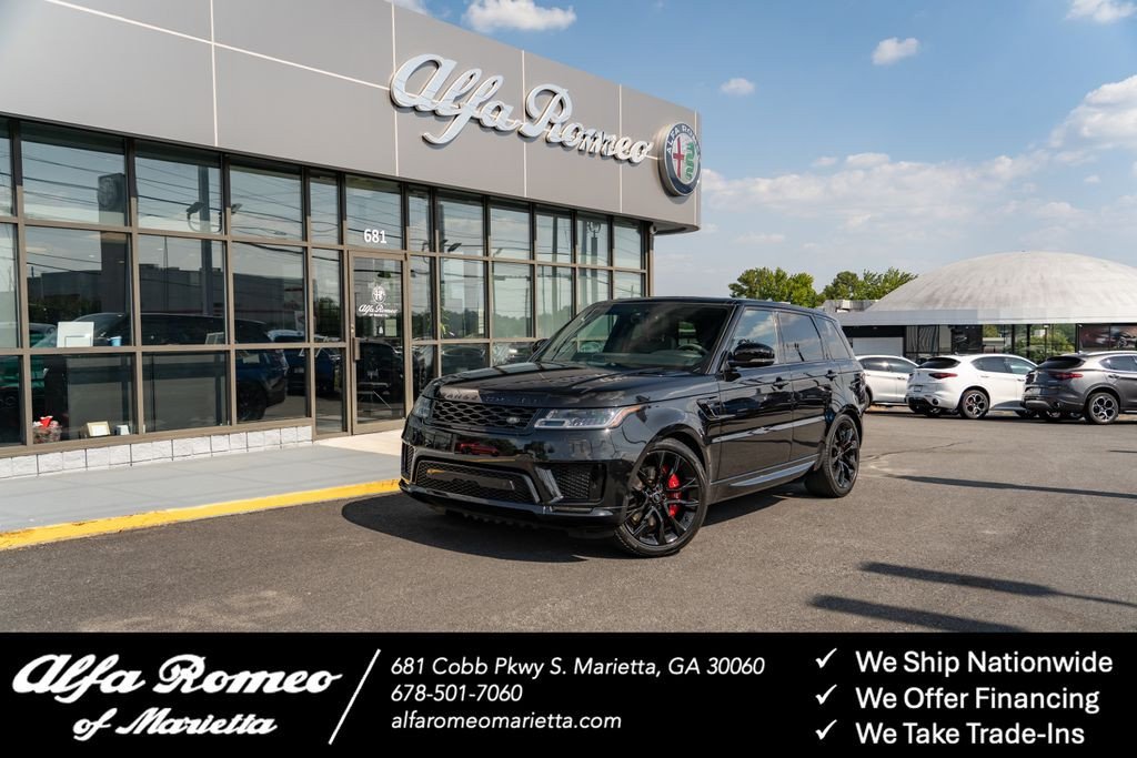 Used 2022 Land Rover Range Rover Sport HST with VIN SALWS2RU0NA216656 for sale in Marietta, GA