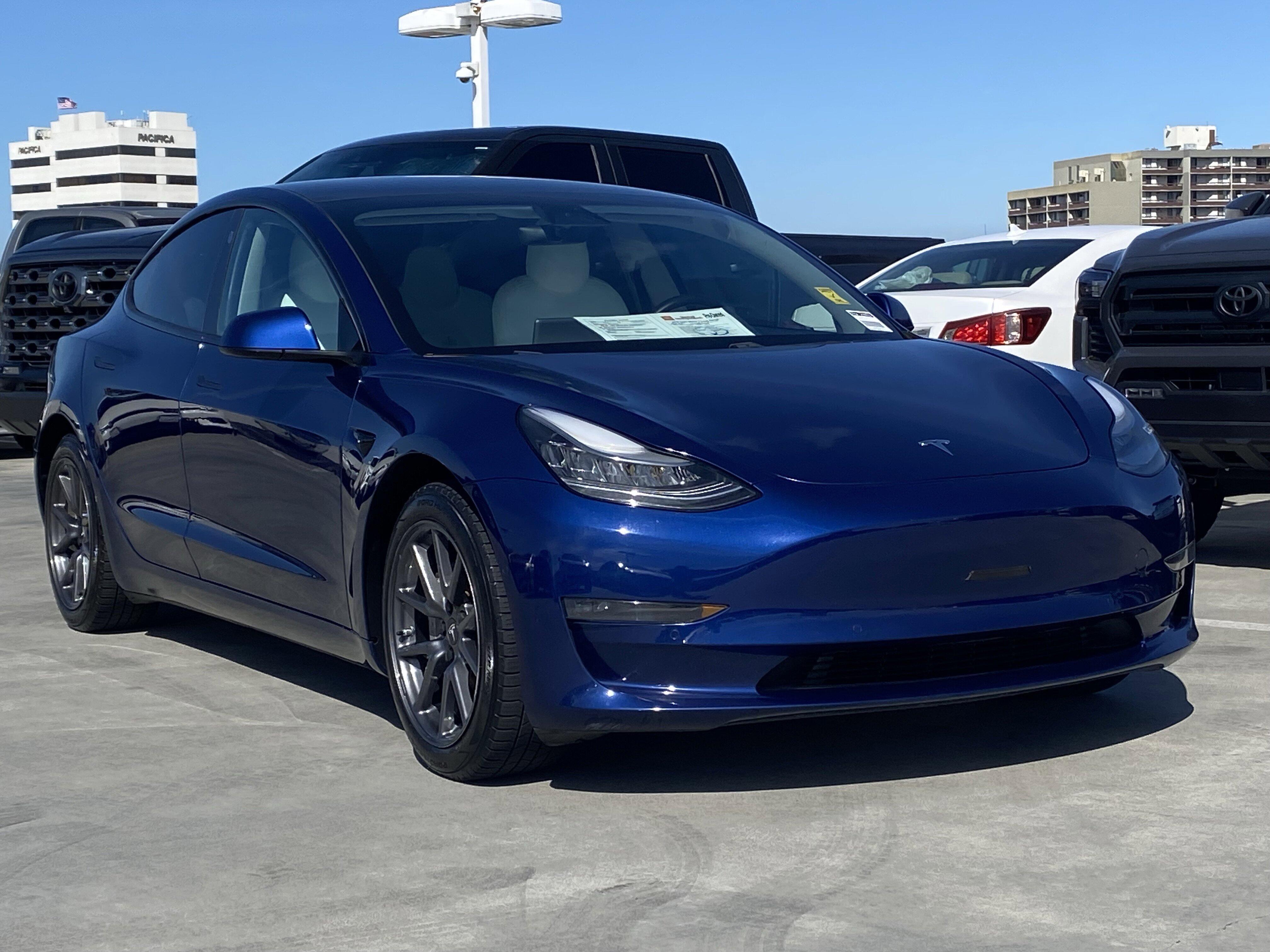 Used 2019 Tesla Model 3 Long Range with VIN 5YJ3E1EB1KF477510 for sale in Huntington Beach, CA