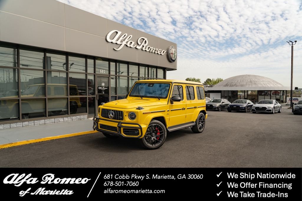 Used 2024 Mercedes-Benz G-Class AMG G63 with VIN W1NYC7HJ6RX494331 for sale in Marietta, GA